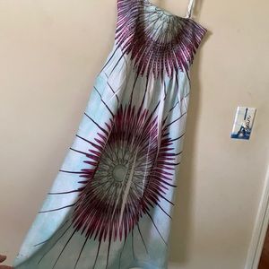 Flower jeweled pattern dress